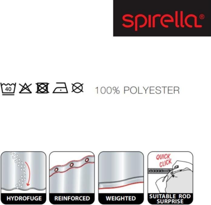 Actual product image spirella George (120 x 200 cm)
