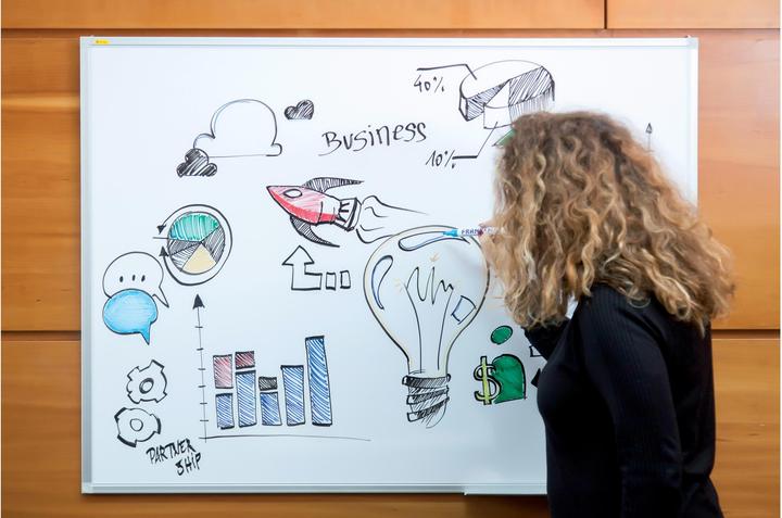 Produktbild Franken Whiteboard X-tra!Line Emaille (60 x 45 cm)