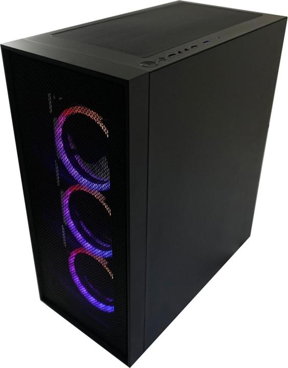 Image du produit LC-Power Gehuse Gaming 802B-ON Black Wandererd X RGB black retail (ATX, mATX, Mini-ITX)