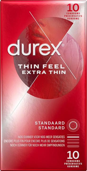 Actual product image Durex Thin Feel Extra Thin - 10 condoms (10 pcs.)
