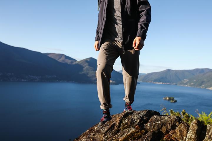 Immagine prodotto Maier Sports Pantaloni outdoor con zip leggera "Zillertal" Pantaloni da trekking da uomo in teak (3XL)