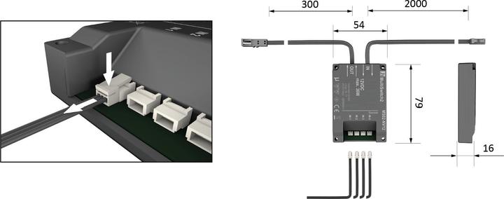 Immagine prodotto Halemeier Interruttore a sensore MultiSwitch2 Master 12 / 24 / 230 V