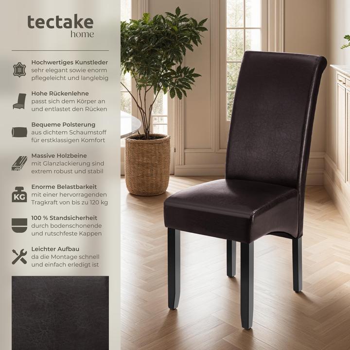 Produktbild tectake Esszimmerstuhl