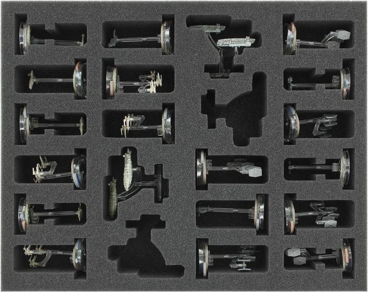 Produktbild Feldherr MAX34BO - MAXI Tasche für Star Wars Armada Wave 1 - 6: Rebellen (Schaumstoff)