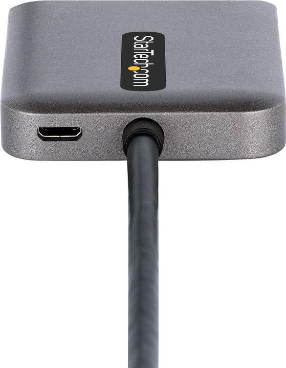 Produktbild StarTech com DP to Dual HDMI MST HUB - Dual HDMI 4K 60Hz - DisplayPort Multi Monitor Adapter with 1f (4.30 cm)