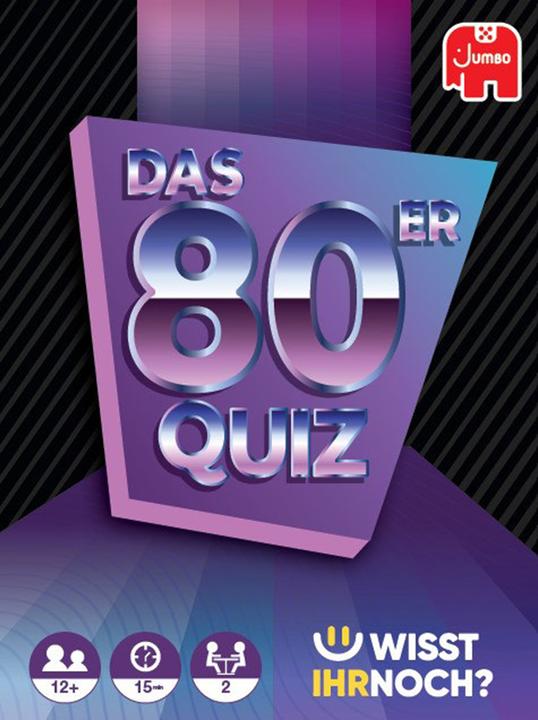 Jumbo Das 80er Quiz: Wisst Ihr Noch? (Französisch, Deutsch, Italienisch)