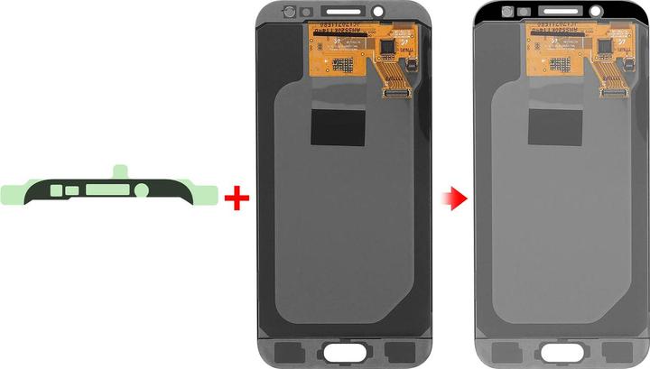 Actual product image Samsung LCD adhesive set Galaxy J5 2017 (Tool, Galaxy J5 (2017))
