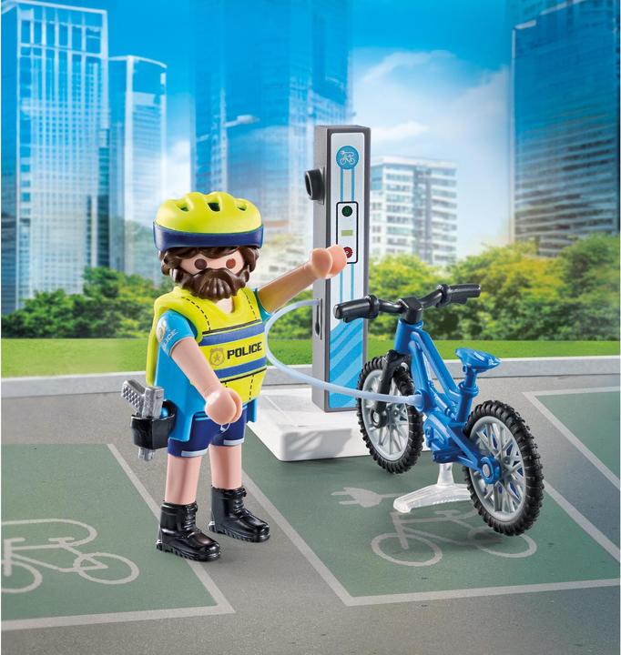 Actual product image Playmobil Police bicycle patrol (71732, Playmobil Action Heroes)