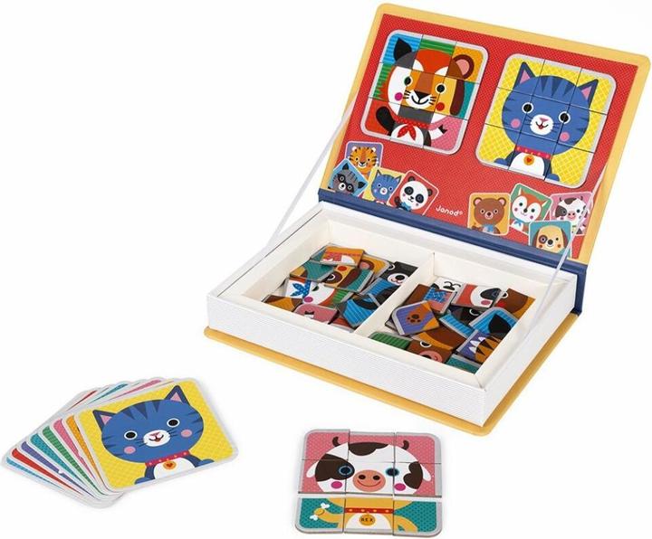 Immagine prodotto Janod Magnet Book Mix & Match (Tedesco, Francese, Italiano, Inglese)
