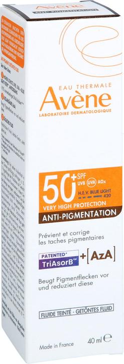 Image du produit Avène Anti-Pigmentation getöntes Fluid LSF 50+ für empfindliche Haut, 40 ml Lösung