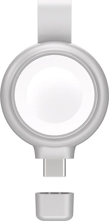 4smarts MFi Fast Charger für Apple Watch silber