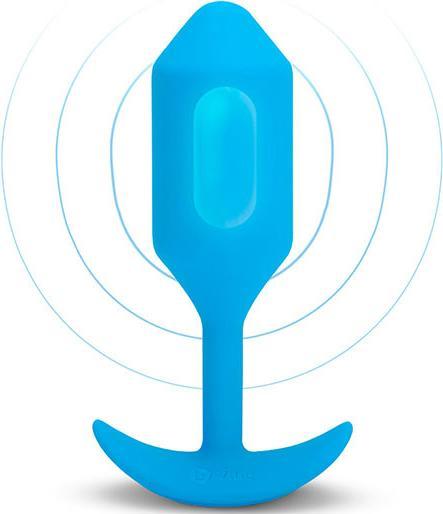 Image du produit B-Vibe Vibrating Snug Plug 3 (L) Blue