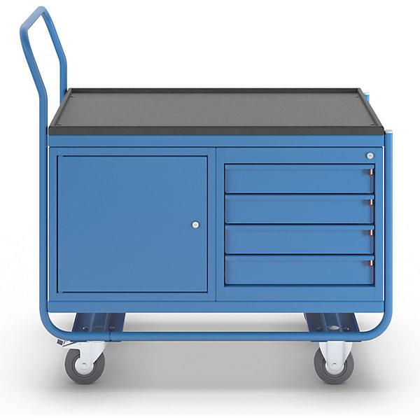 Produktbild eurokraft pro Industrie-Tischwagen (150 kg)