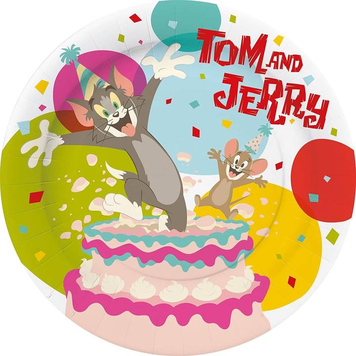 Produktbild Tom & Jerry Runder Kuchenteller (10erPack)