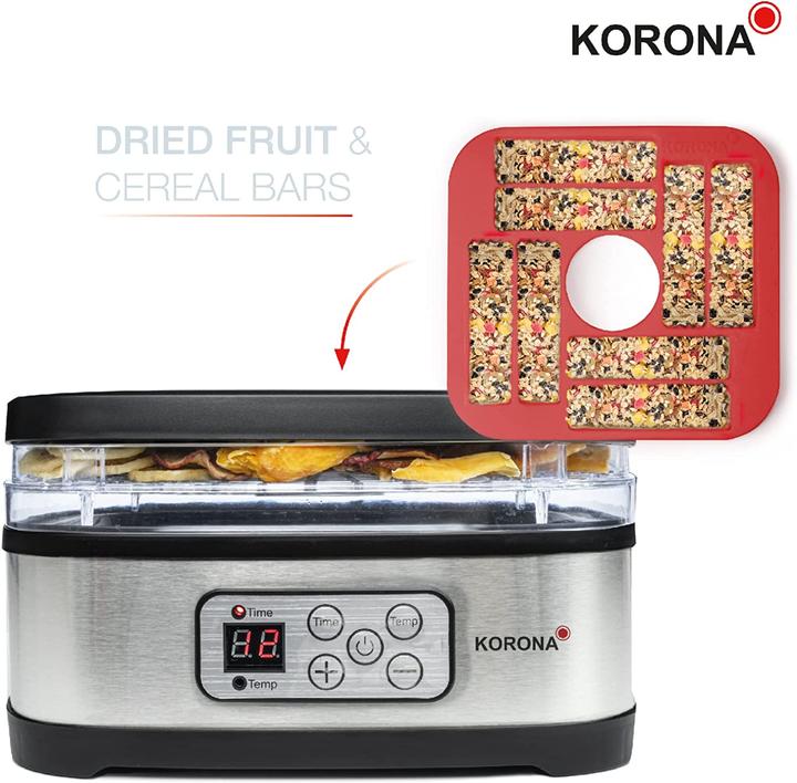 Actual product image Korona Dehydrator with Muesli Bar Shape
