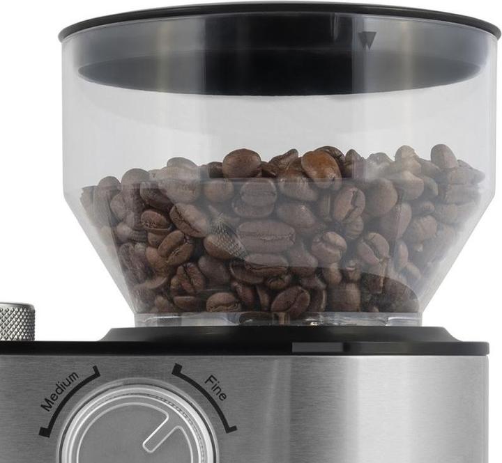 Actual product image Eldom MK170 KAFE coffee grinder Black, Stainless steel