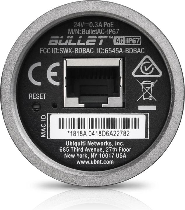 Produktbild Ubiquiti BULLETAC-IP67 (433 Mbit/s)