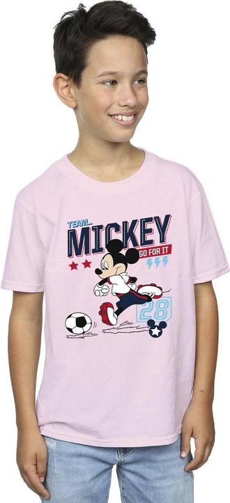 Actual product image Disney Boys Mickey Mouse Team Mickey Football T-Shirt (116)
