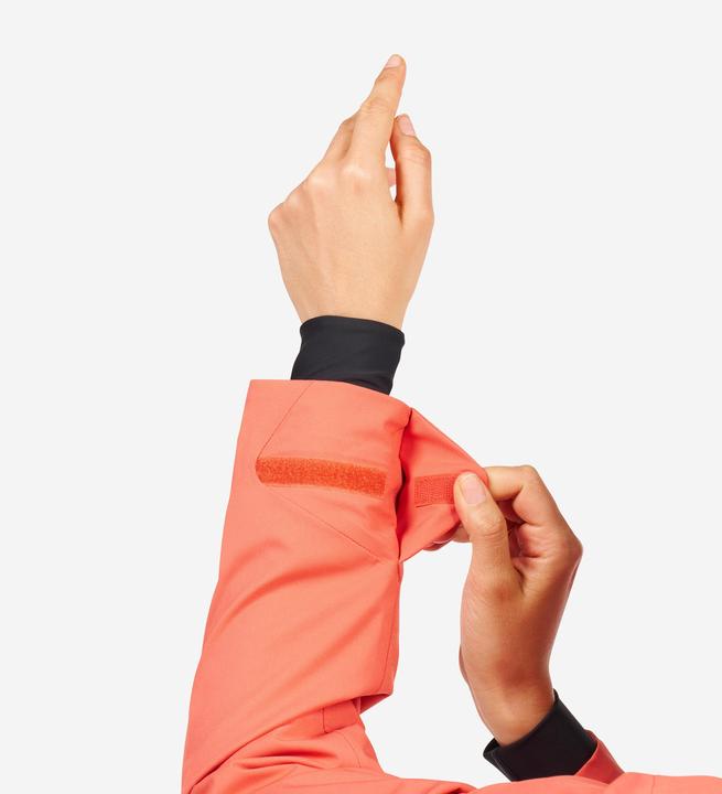 Produktbild Tribord Women’s long waterproof raincoat - Sailing 500 brick (XS)