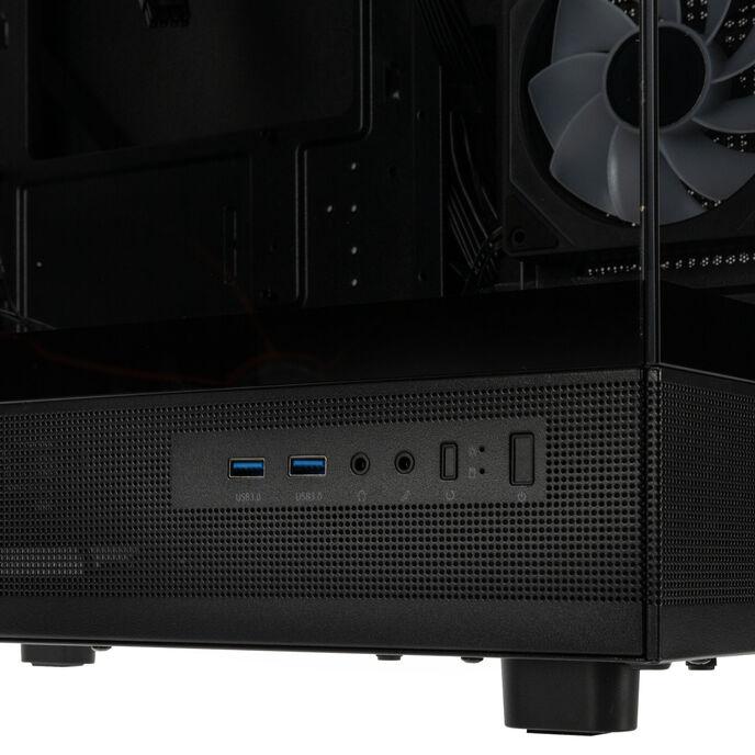Image du produit Dell GSI SmartAssembly ARGB Glass Micro-ATX Case - 750W Gold (mATX)