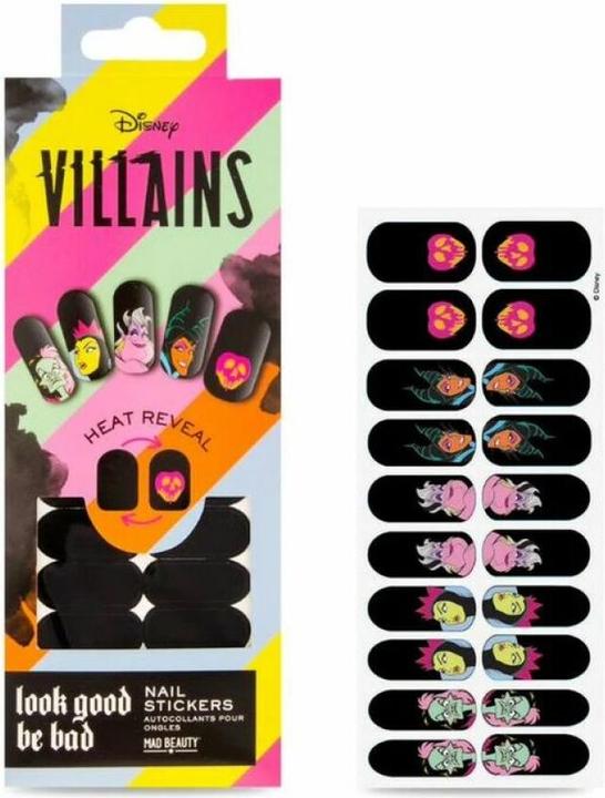 Immagine prodotto Mad Beauty Adesivo per unghie Disney Villains