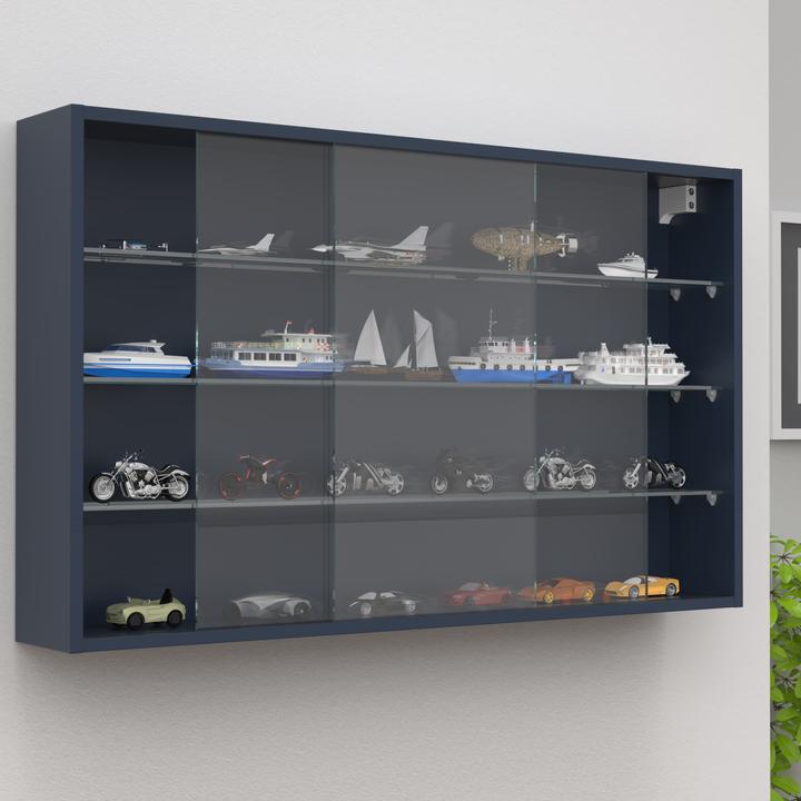 Produktbild VCM Hängevitrine Wandvitrine Glas Drivalo XL
