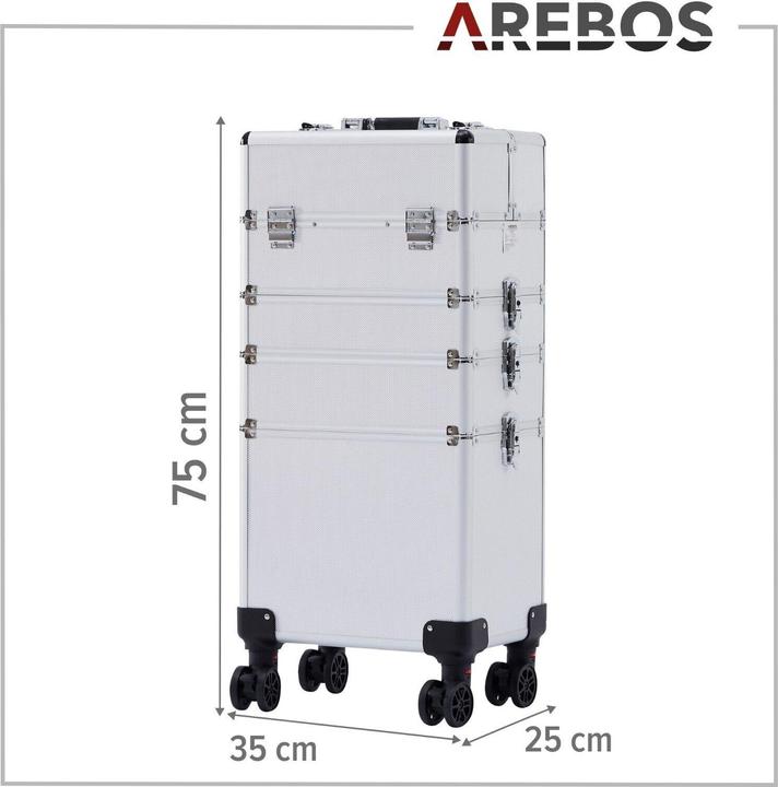 Actual product image Arebos 4in1 cosmetics case