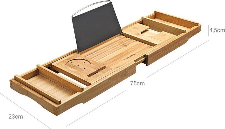 Actual product image Songmics Shelfy (109 x 23 x 4.5 cm)