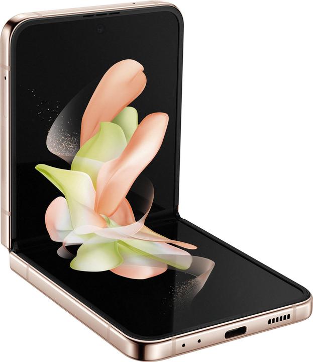 Produktbild Samsung Galaxy Z Flip4 (512 GB, Pink Gold, 6.70", SIM + eSIM, 12 Mpx, 5G)