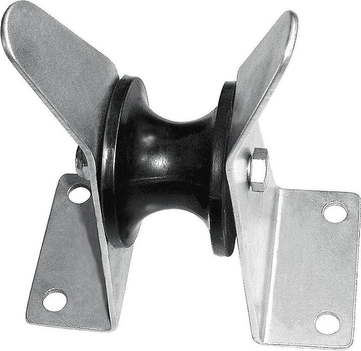Actual product image Compass Anchor roller stainless steel