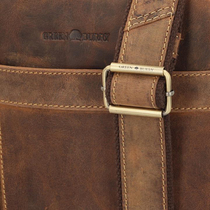 Produktbild Greenburry Vintage Umhängetasche Leder 41 cm