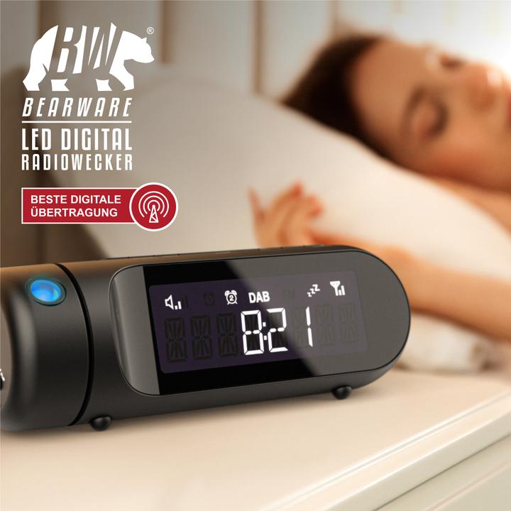 Produktbild Bearware Radiowecker mit Projektion