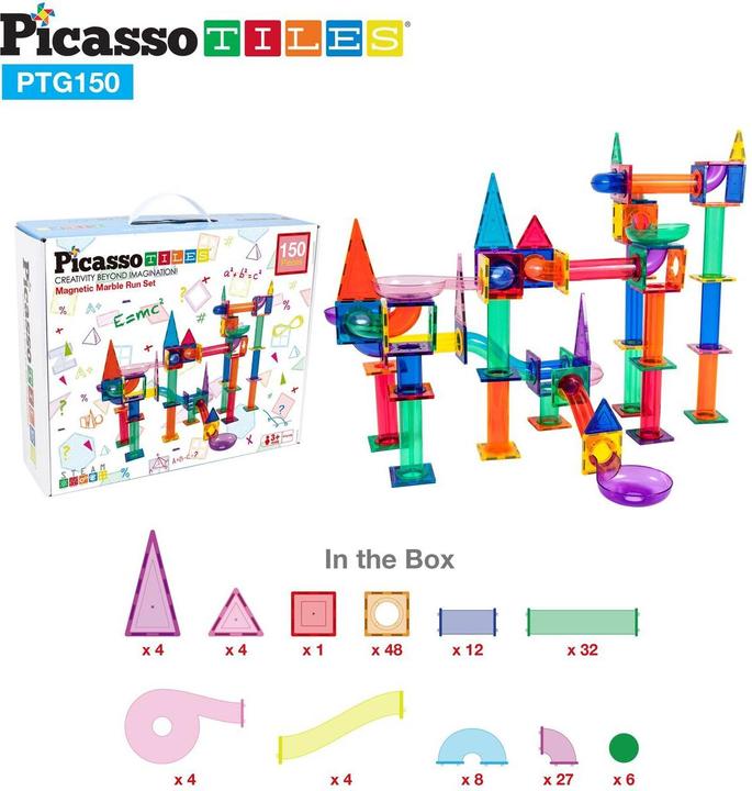 Image du produit PicassoTiles 150pc marble run set