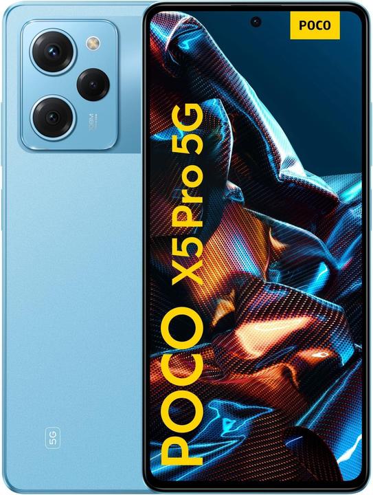 Productafbeelding Xiaomi Poco X5 Pro (128 GB, Blauw, 6.67", Dubbele SIM, 108 Mpx, 5G)