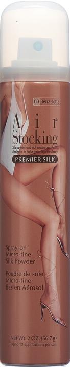 Actual product image Air Stocking PREMIER SILK stocking leg terracotta (Foot deodorant & powder, 214.38 ml)
