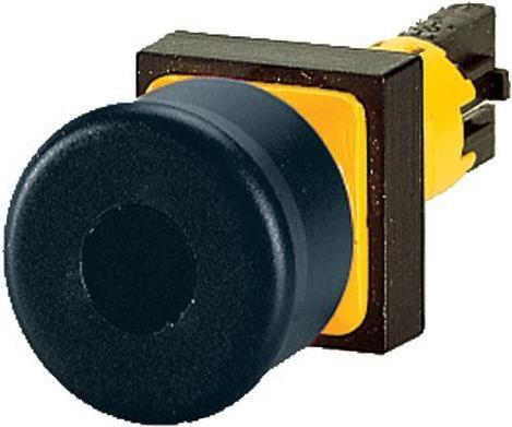 Produktbild Eaton Not Halt Pilzdrucktaster NOT STOPP/NOT HALT Taste, schwarz, rastend