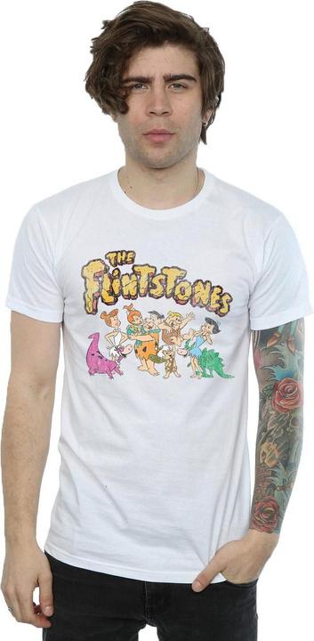 Immagine prodotto The Flintstones Group Distressed Maglietta Uomo (M)