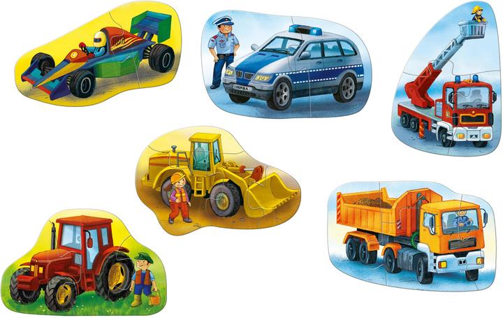 Produktbild Haba 6 erste Puzzles - Fahrzeuge (4 Teile)