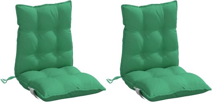 Image du produit VidaXL Coussin pour chaise à dossier bas 2 pcs. Tissu Oxford (100 x 50 x 7 cm)