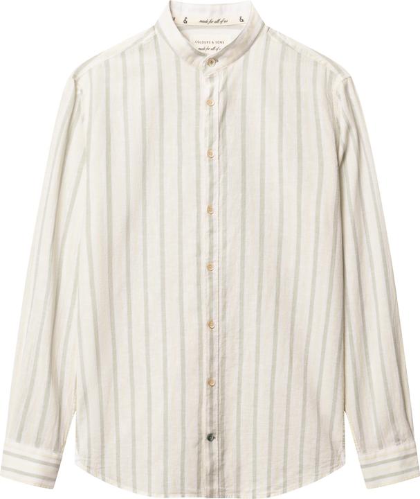 Produktbild Colours & Sons Leinenhemd Shirt-Linen Blend Stripes (L)