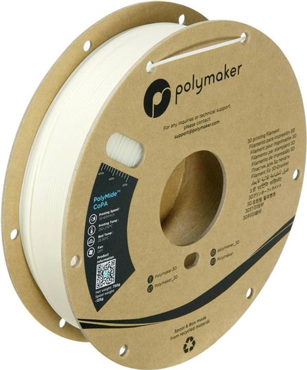 Produktbild Polymaker Nylon CoPA 6/6-6 (Nylon, 1.75 mm, 750 g, Transparent)
