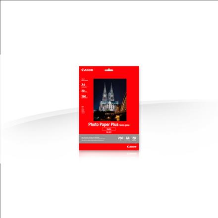 Image du produit Canon SG-201 Plus Semi-Gloss (260 g/m², 10 x 15 cm, 50 x)