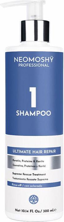 Actual product image Neomoshy ULTIMATE HAIR REPAIR shampoo 300ml (300 ml, Liquid shampoo)