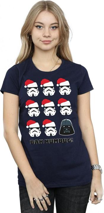 Immagine prodotto Star Wars Christmas Humbug Maglietta Donna (M)