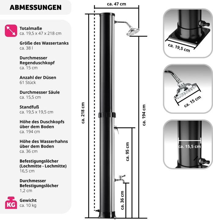 Actual product image tectake Orinoco