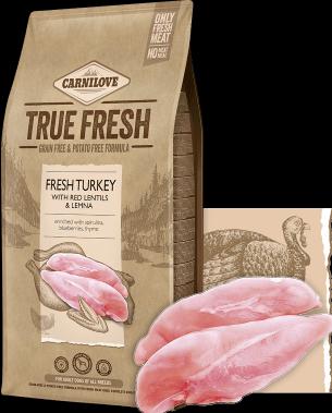 Immagine prodotto Carnilove Cane adulto cibo secco True Fresh Truthan (Adulto, 1 pz., 11400 g)