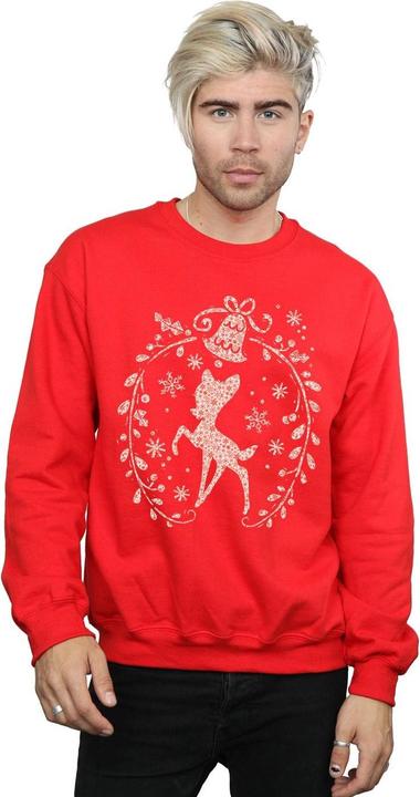 Immagine prodotto Disney Bambi Christmas Wreath Felpa Uomo (XXL)