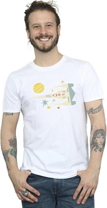 Image du produit Star Wars - T-shirt THE MANDALORIAN CUTOUT SHIP - Homme (XXL)