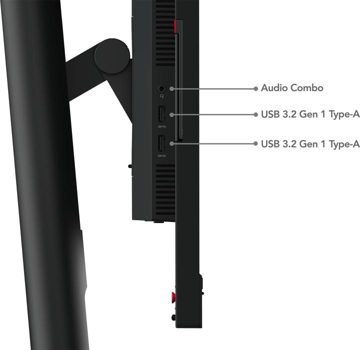 Produktbild Lenovo ThinkVision T24mv-30 (1920 x 1080 Pixel, 23.80")