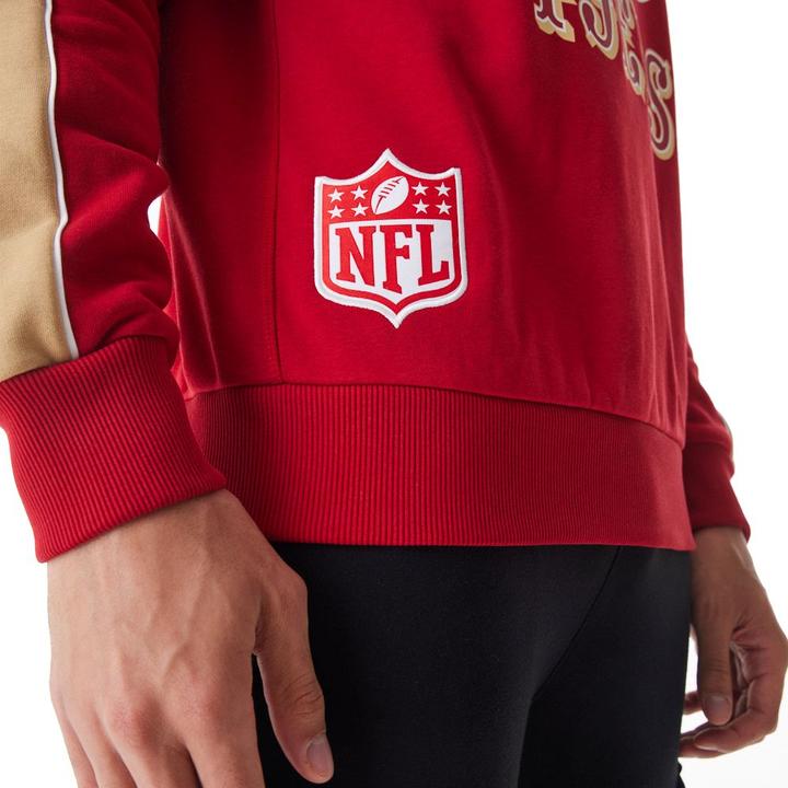 Actual product image New Era Fleece Pullover - PIPING San Francisco 49ers - XXL (XXL)